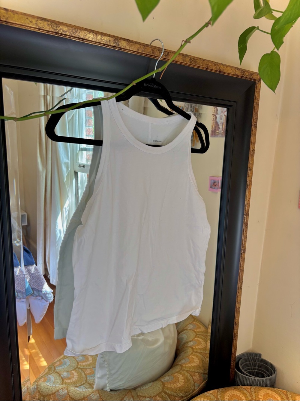 Everlane Classic White Racerback Tank Top - Unbranded